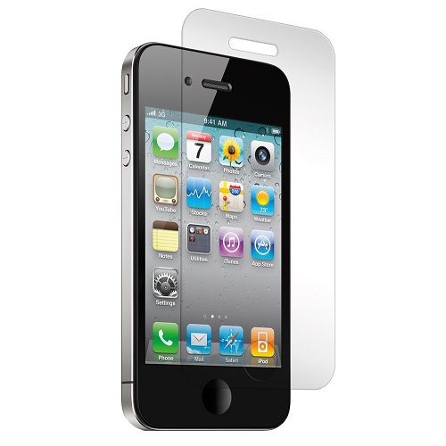 Tempered Glass in Retail Packaging for iPhone 4 / 4S - Clear