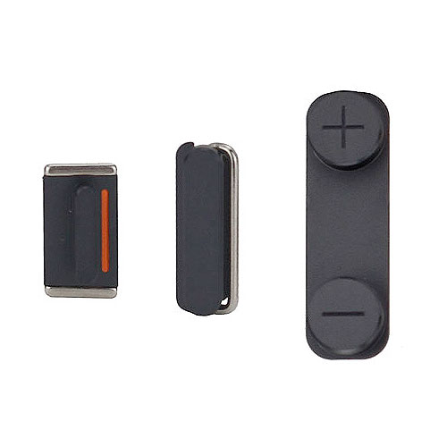 Power + Mute + Volume Button for iPhone 5 - Black