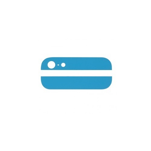 Top & Bottom Glass for Back Cover for iPhone 5 - Light Blue