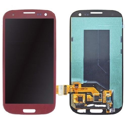 Premium LCD (No Logo) for Galaxy S3,- Red