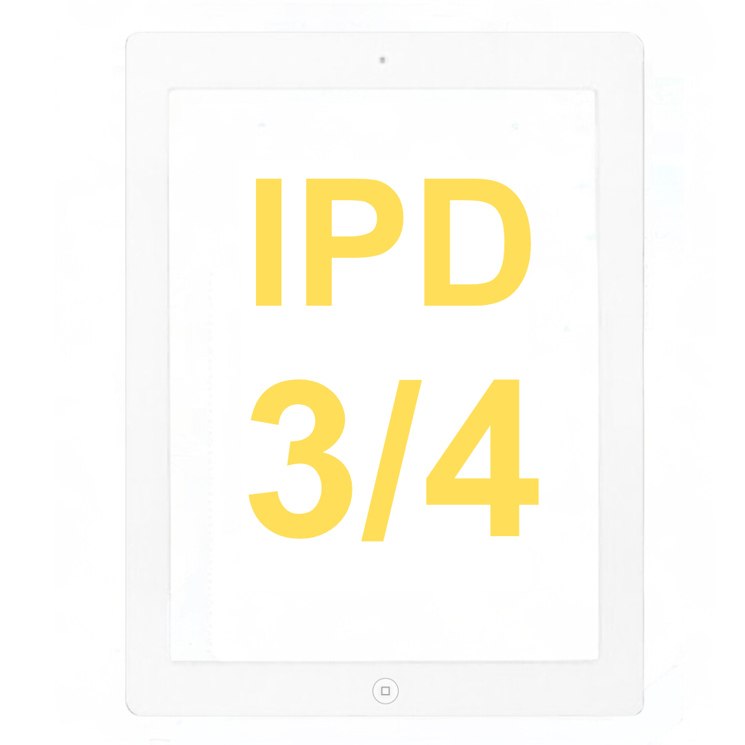 Premium Digitizer with Home Button for iPad 3 / iPad 4 - White