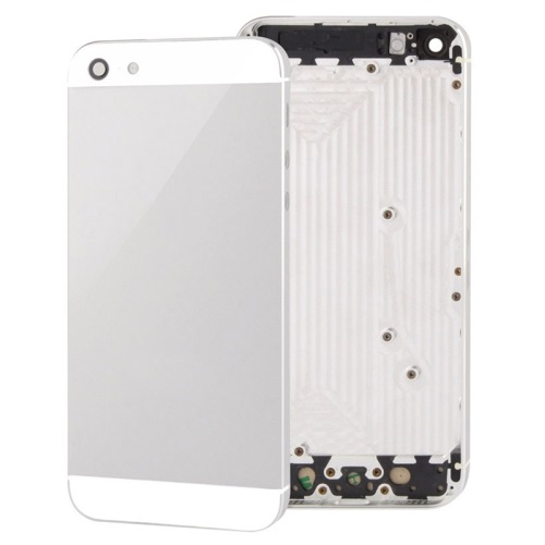 Back Cover (No Logo) for iPhone 5 - White