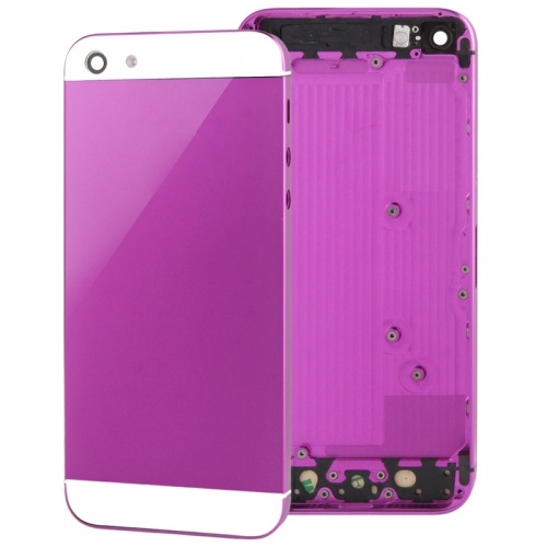 Back Cover (No Logo) for iPhone 5 - Purple