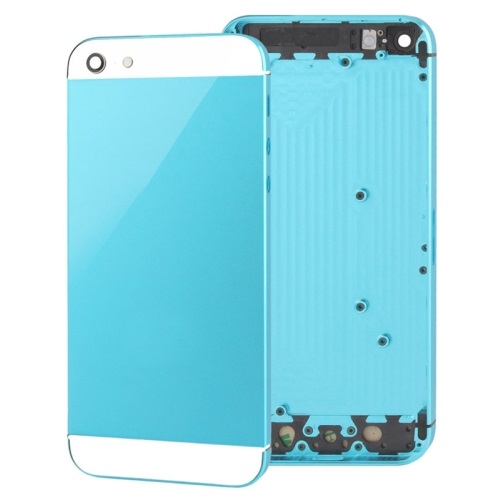 Back Cover (No Logo) for iPhone 5 - Blue
