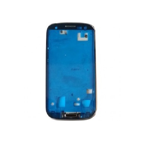 Mid-Frame with Home Button for Galaxy S3 Verizon SCH-i535,- Black