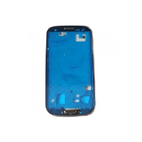 Mid-Frame with Home Button for Galaxy S3 Verizon SCH-i535,- Brown