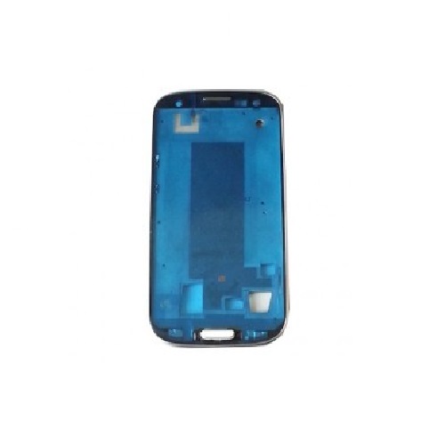 Mid-Frame with Home Button for Galaxy S3 Verizon SCH-i535,- White