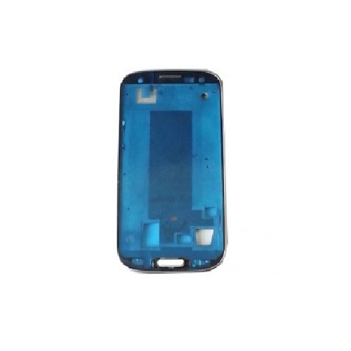 Mid-Frame with Home Button for Galaxy S3 Sprint SPH-L710,- White