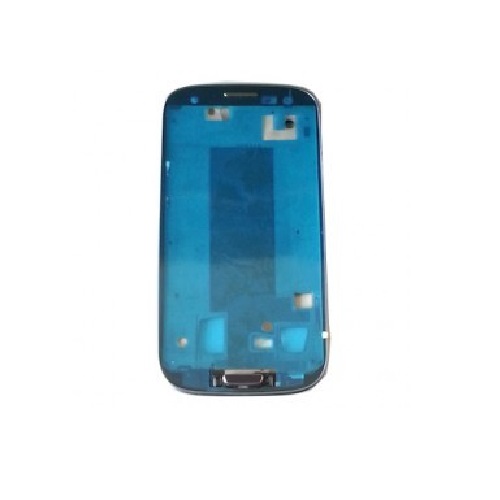 Mid-Frame with Home Button for Galaxy S3 AT&T/T-Mobile T999/i747,- Blue