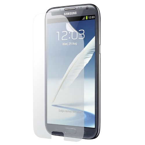 Anti Glare Matte Screen Protector for Galaxy Note 2 - Retail Packaging