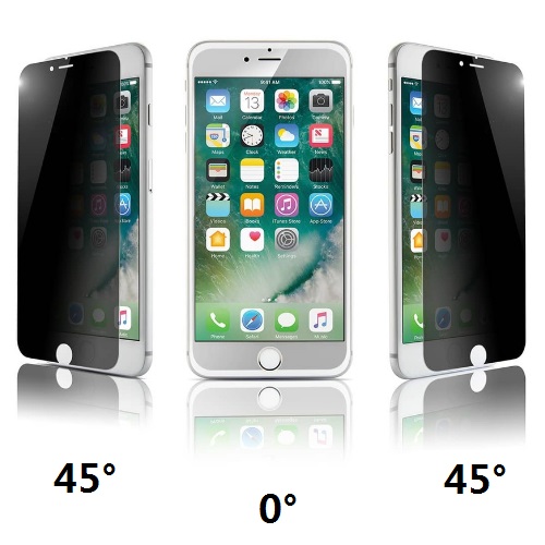 Privacy Tempered Glass For iPhone 6 Plus / 6S Plus – Bulk Packaging