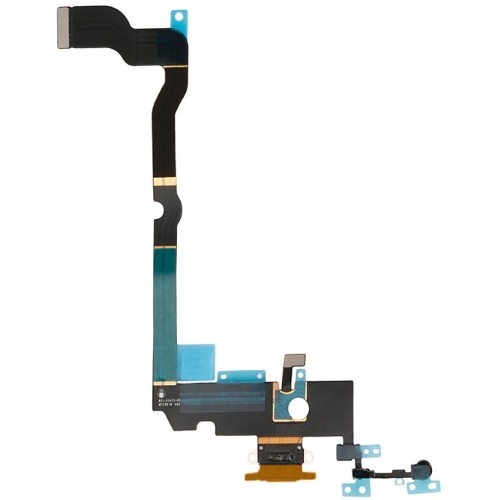 Premium Charging Port Flex Cable for iPhone XS - Gold