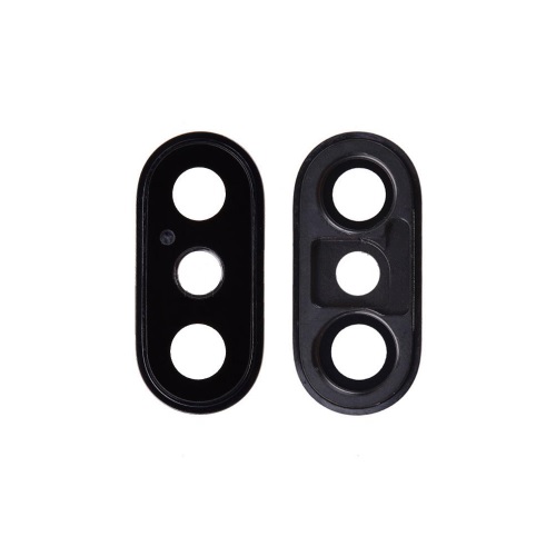 Rear Camera Lens & Cover Bezel Ring for iPhone XS Max - Black