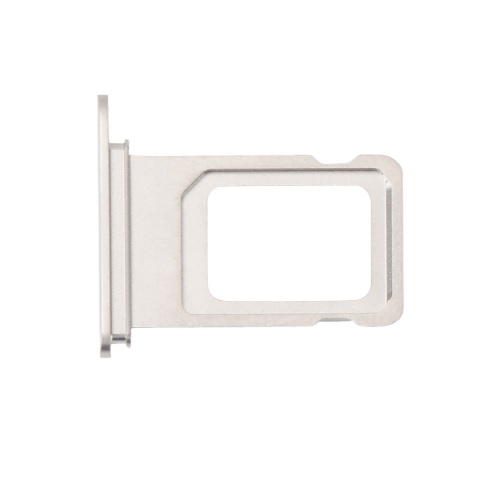 Single Sim Card Tray for iPhone XS Max - Silver