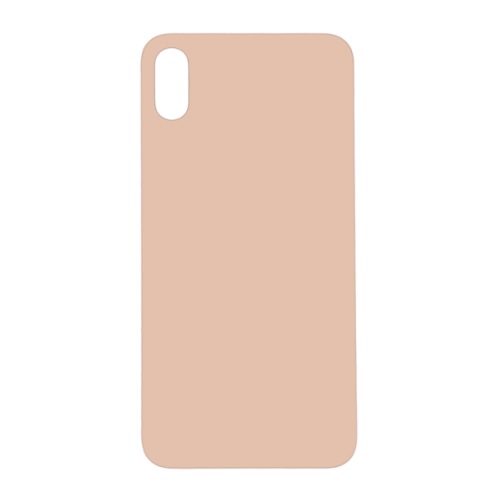 Back Cover Glass for iPhone XS Max (No Logo) – Gold