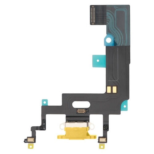 Aftermarket Charging Port Flex Cable for iPhone XR - Yellow
