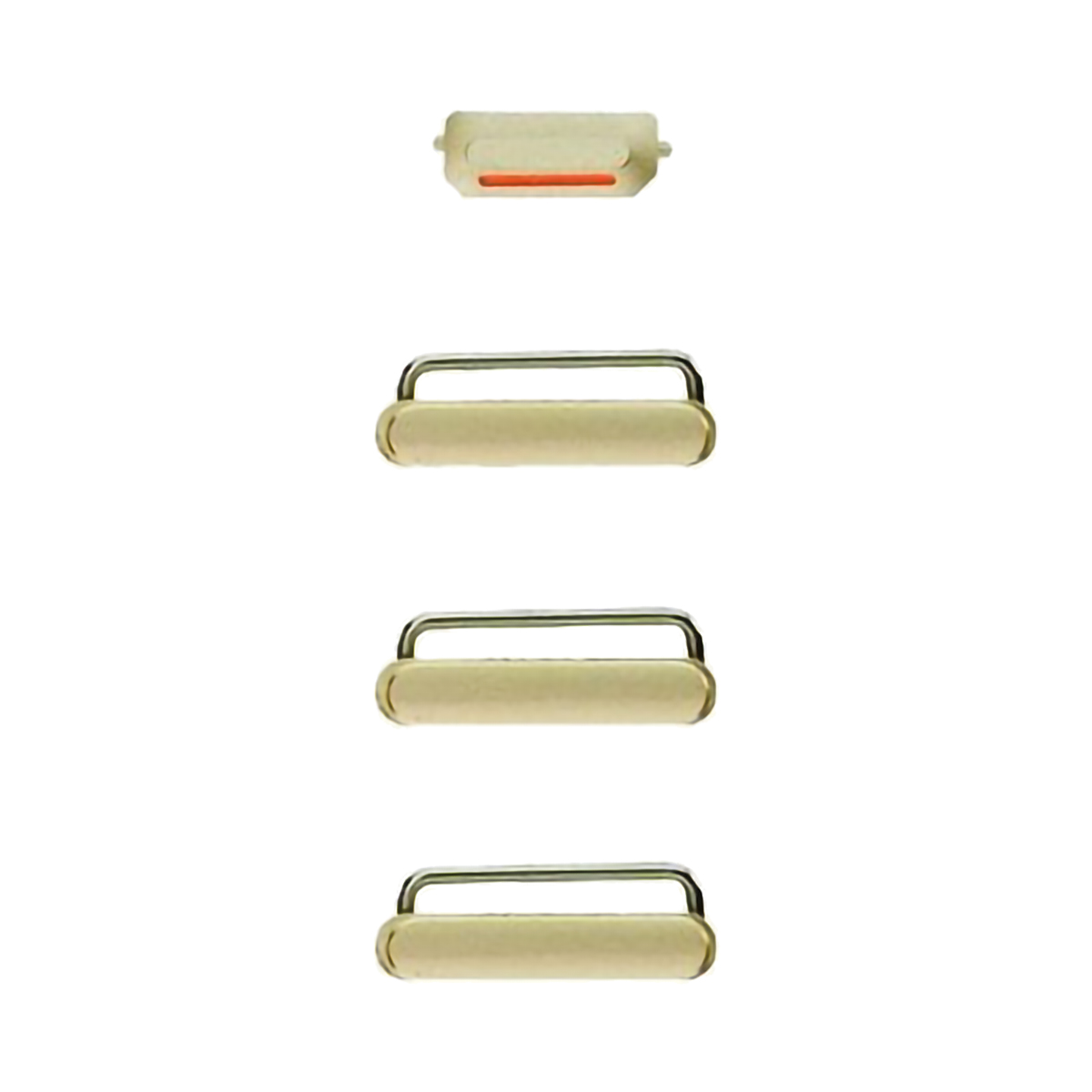 Hard Buttons (Power + Volume + Switch) for iPhone 6S - Gold