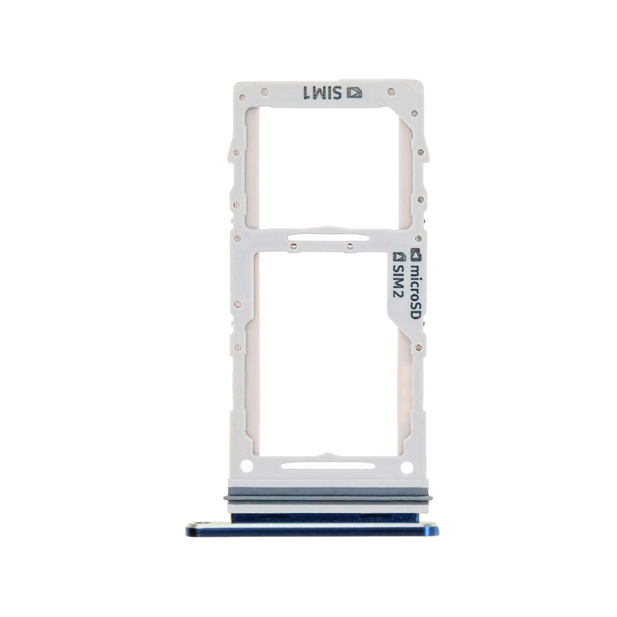 Dual Sim Card Tray for Samsung Galaxy Note 10 Plus - Aura Blue
