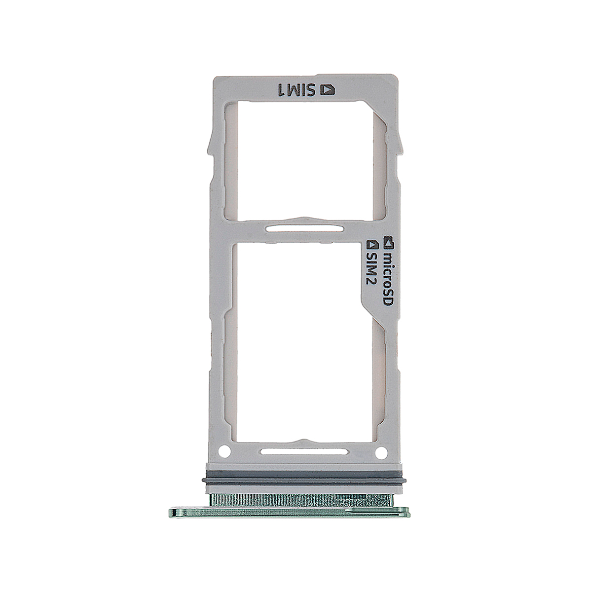 Dual Sim Card Tray for Samsung Galaxy S10 / S10 Plus / S10e - Prism Green