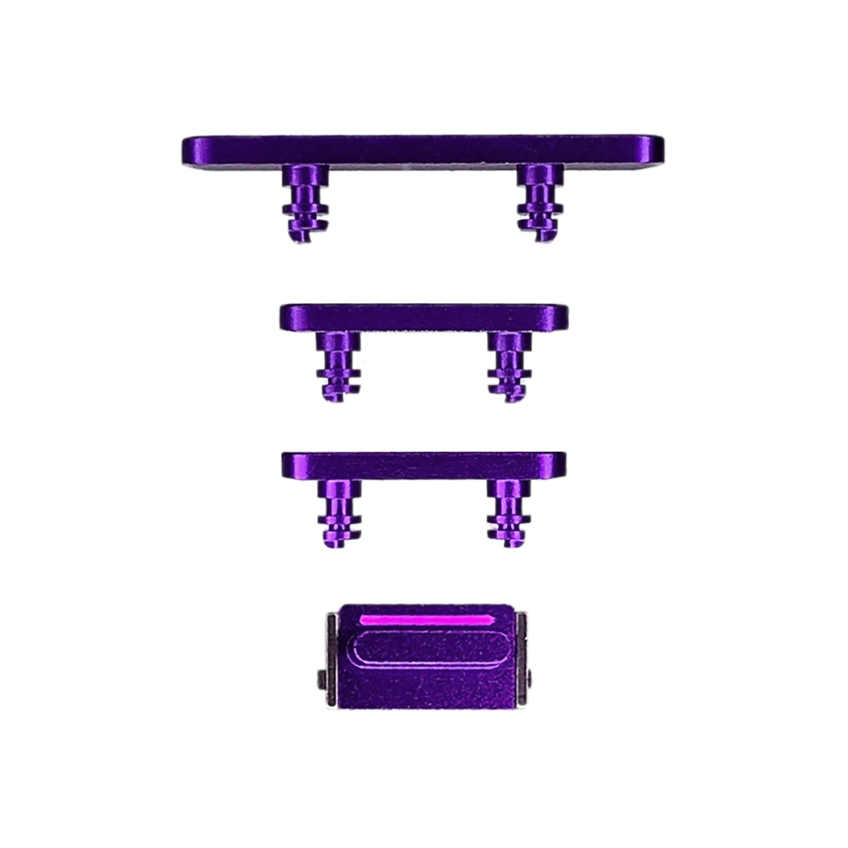 Hard Buttons (Power + Volume + Switch) for iPhone 12 - Purple