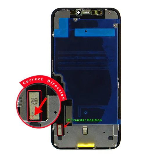 Aftermarket LCD Assembly for iPhone 11 (Steel Plate Pre-installed) - Image 2