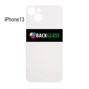 Back Cover Glass for iPhone 13 (Big Camera Hole) – Starlight