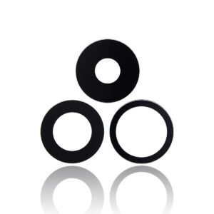 Back Camera Lens Glass Only with Adhesive for iPhone 14 Pro / 14 Pro Max (3 pcs Set) (Real Sapphire)