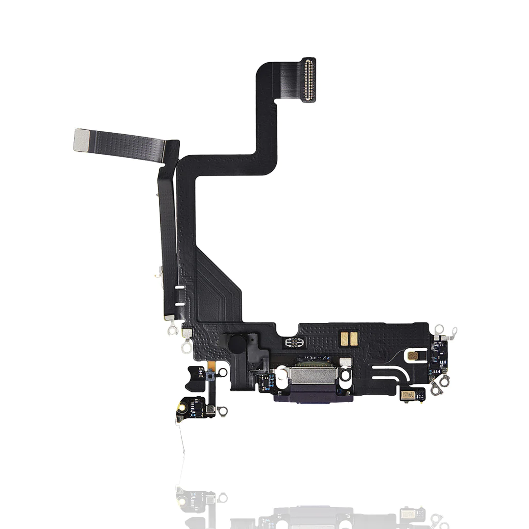 Premium Charging Port Flex Cable for iPhone 14 Plus - Purple