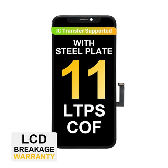Premium LCD Assembly with COF Technology for iPhone 11 (Steel Plate Pre-Installed)