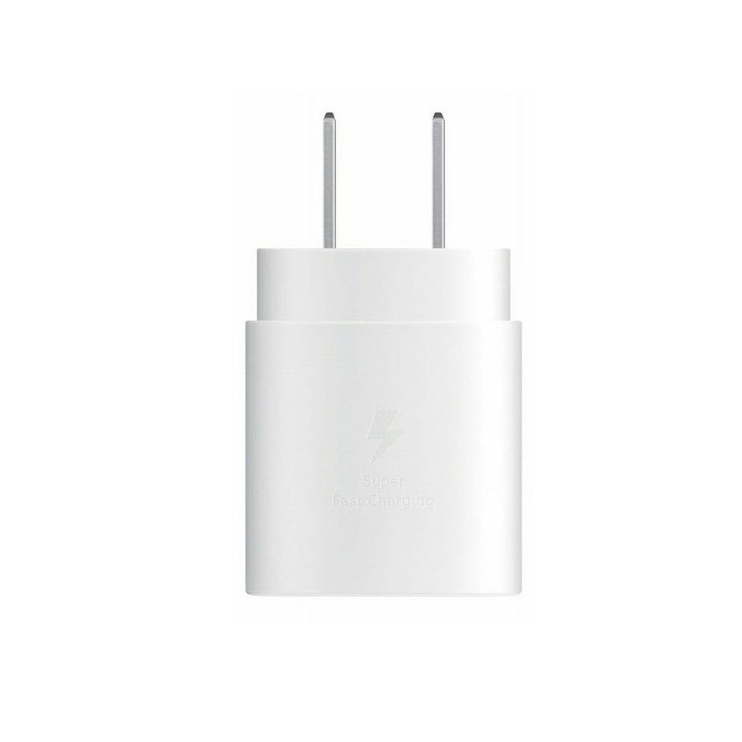 25W USB-C Fast Charging Wall Charger w/ Packaging - White - Image 2