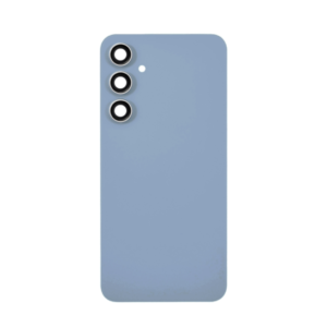 Back Cover Glass with Camera Lens and Adhesive for Samsung Galaxy S23 FE - Indigo