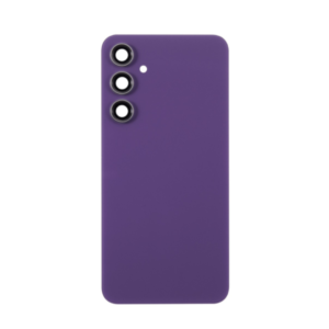 Back Cover Glass with Camera Lens and Adhesive for Samsung Galaxy S23 FE - Purple