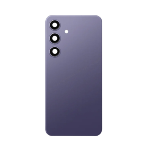 Back Cover Glass with Camera Lens and Adhesive for Samsung Galaxy S24 - Cobalt Violet