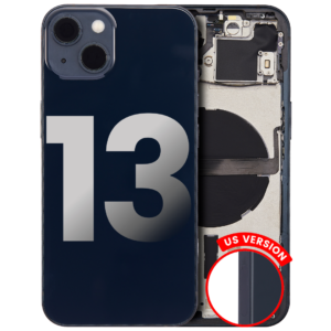 Back Housing w/ Small Parts Pre-Installed for iPhone 13 – Midnight