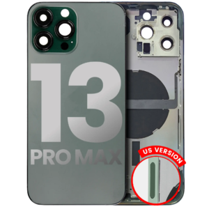 Back Housing w/ Small Parts Pre-Installed for iPhone 13 Pro Max – Alpine Green