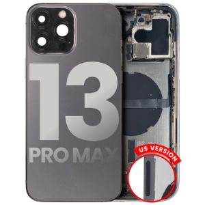 Back Housing w/ Small Parts Pre-Installed for iPhone 13 Pro Max – Graphite