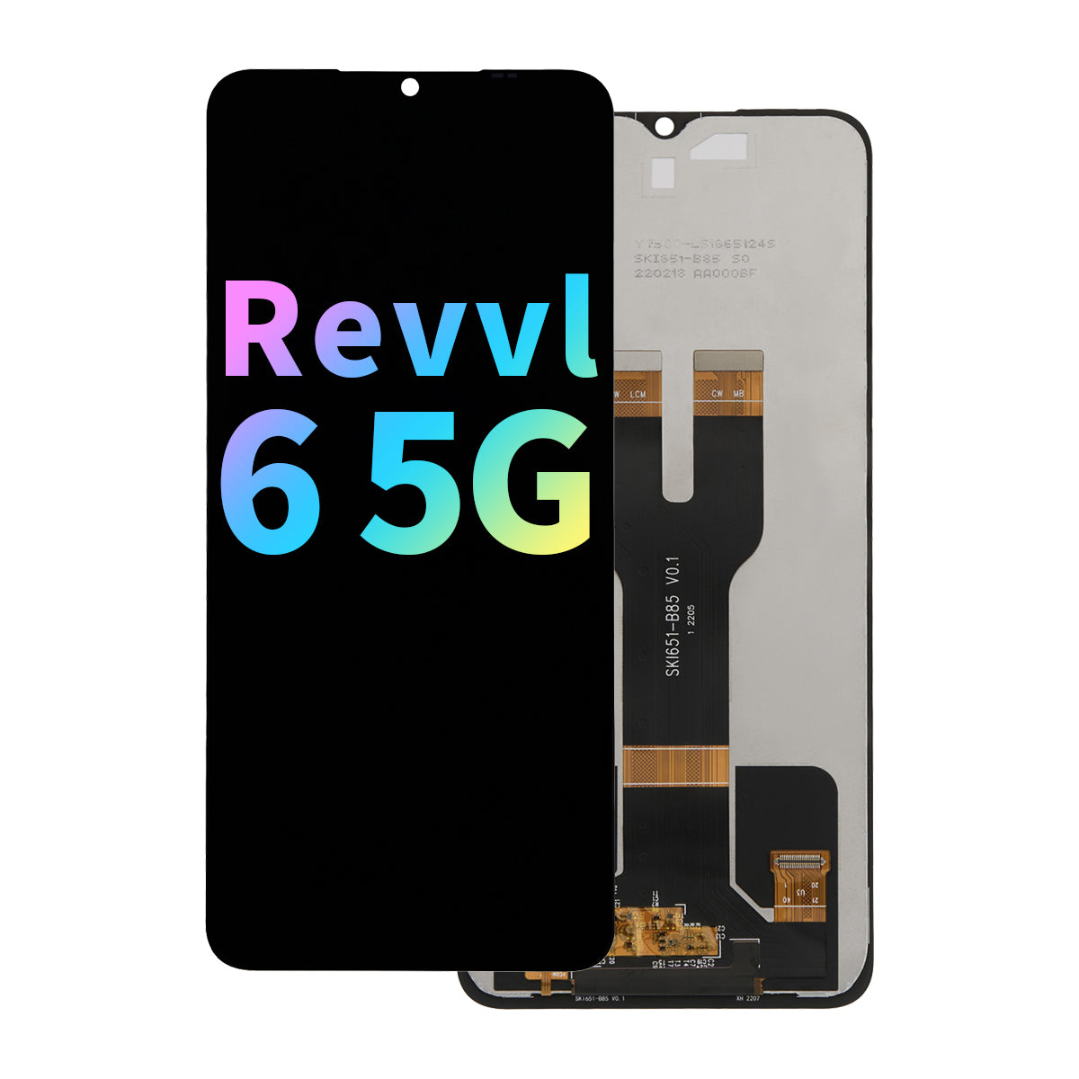 Refurbished LCD Assembly without Frame for T-Mobile Revvl 6 5G / 6x 5G / Cricket Icon 4