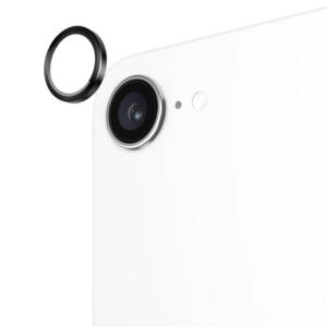 Metal Camera Ring Protector with Tempered Glass Lens for iPhone 16e