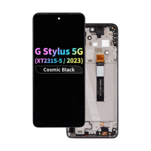 GEN LCD Assembly with Frame for Moto G Stylus 5G (XT2315-5 / 2023) - Cosmic Black