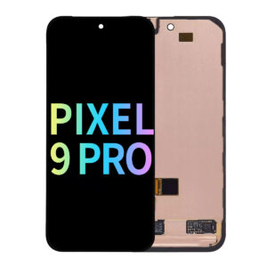 GEN OLED Assembly with Frame for Google Pixel 9 Pro (With Finger Print Sensor) - Black