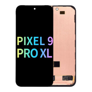GEN OLED Assembly with Frame for Google Pixel 9 Pro XL (With Finger Print Sensor) - Black