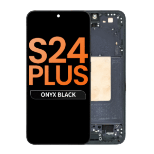 Aftermarket OLED Assembly with Frame for Samsung Galaxy S24 Plus - Onyx Black