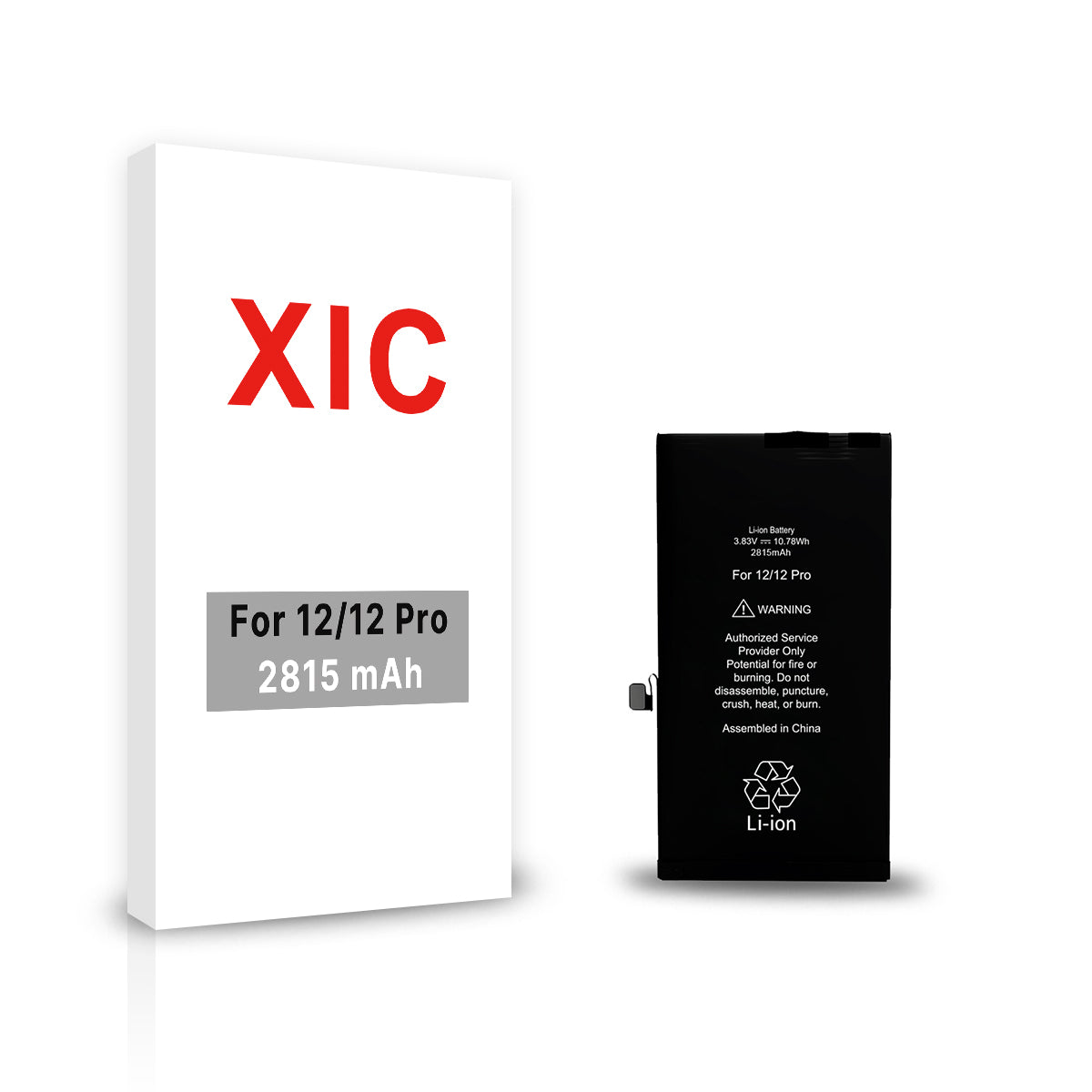 XIC Battery Replacement (No Pop-Up) for iPhone 12 / 12 Pro