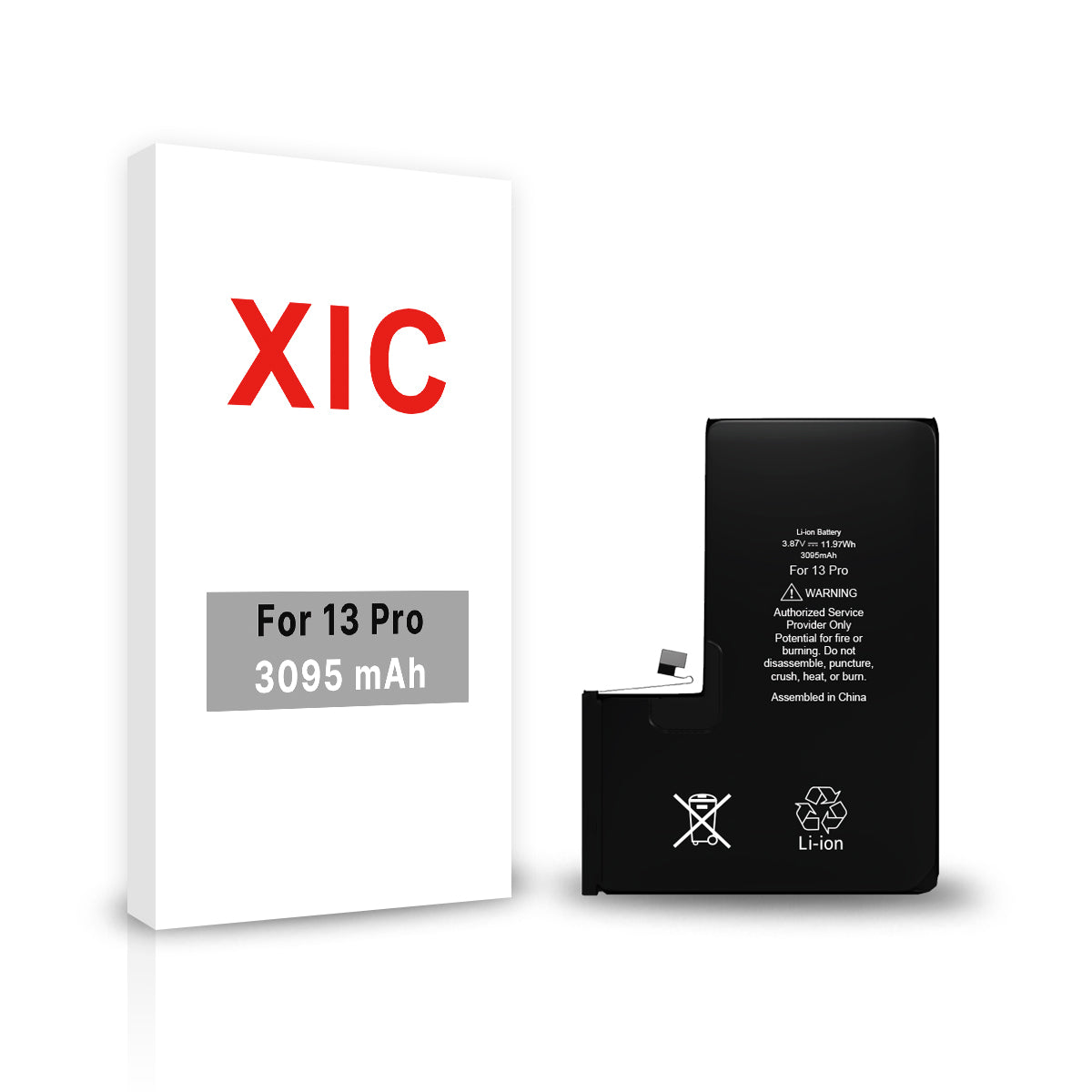 XIC Battery Replacement (No Pop-Up) for iPhone 13 Pro