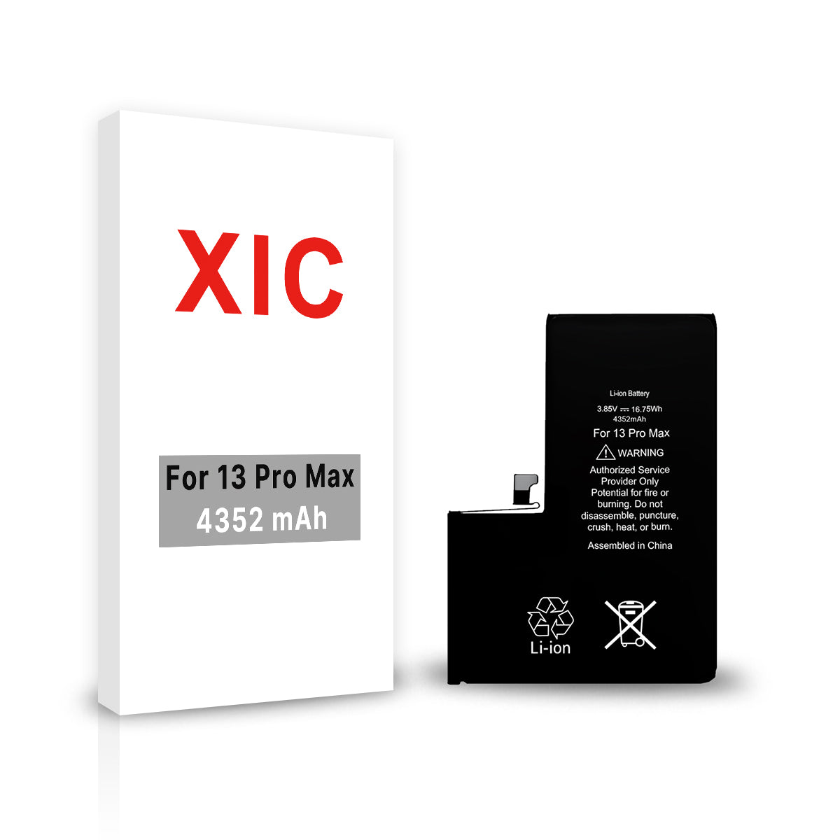 XIC Battery Replacement (No Pop-Up) for iPhone 13 Pro Max