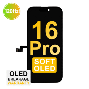 Soft OLED Assembly for iPhone 16 Pro (120 Hz)